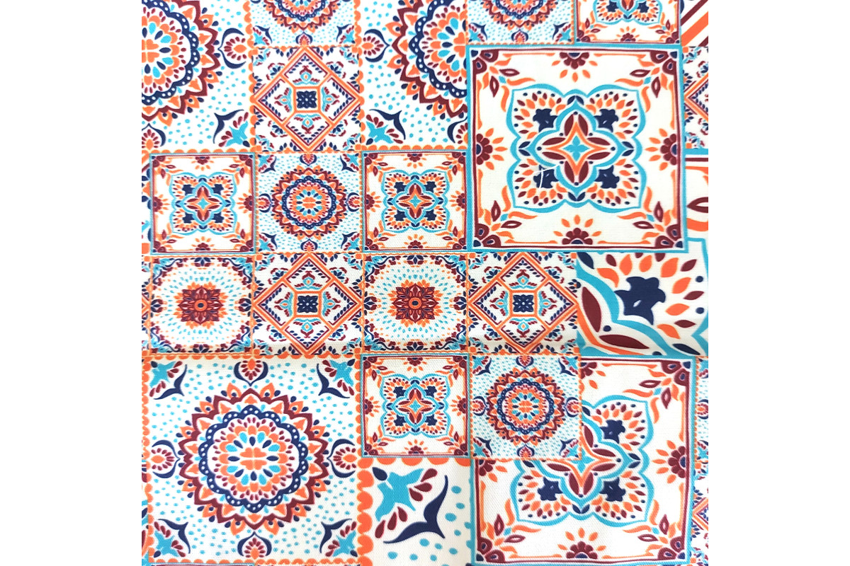 Mayolica Cotton Fabric