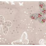 Tessuto Cotone - Fantasia Farfalle - Altezza 280 cm