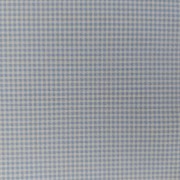 Cotton Fabric - Small Checkered Fabric - Light Blue Color