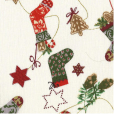 Patchwork Fabric - Christmas Stockings Patchwork Fabric - Christmas Stockings