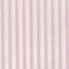 Patchwork Fabric Pink Ticking Stripe Patchwork Fabric Pink Ticking Stripe