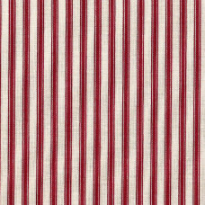 Patchwork Fabric Red Ticking Stripe Patchwork Fabric Red Ticking Stripe