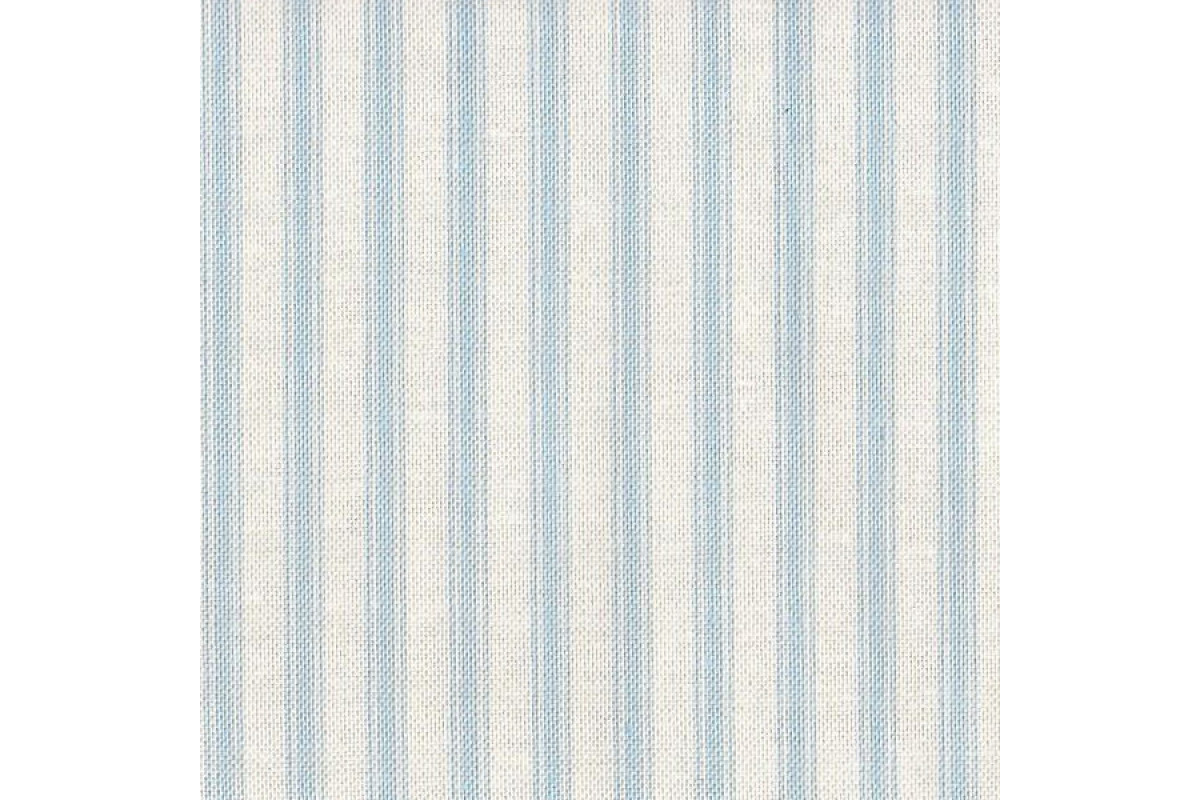 Tejido Patchwork con Rayas Celeste