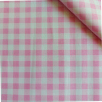 Tessuto Patchwork - Quadri Rosa