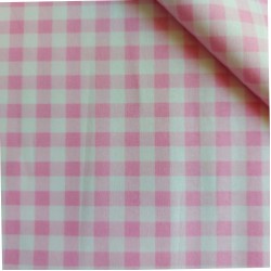Patchwork Fabric Pink Gingham