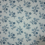 Tela Patchwork con Ramitas Azul