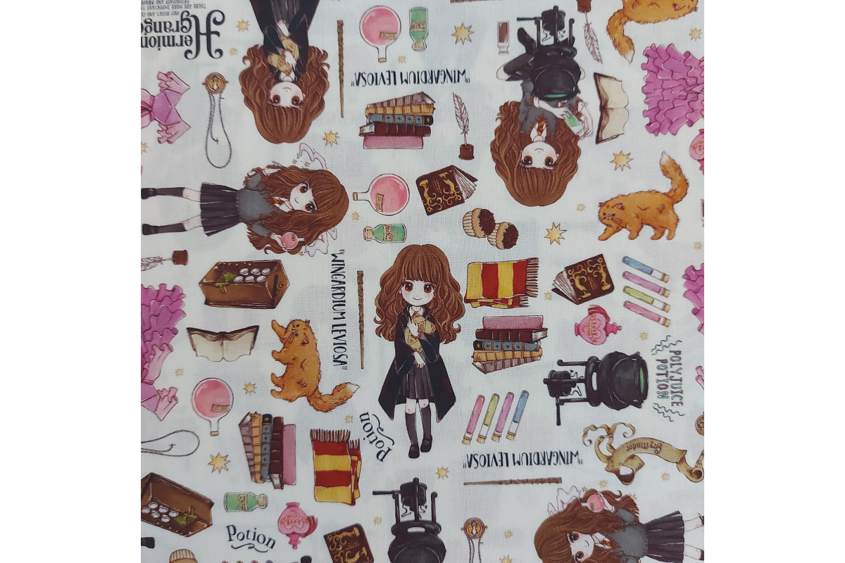 Tessuto Cotone Stampato - Harry Potter Tessuto Cotone Stampato - Harry Potter