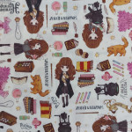 Tela de Algodón con Harry Potter - Ancho 150 cm Tela de Algodón con Harry Potter - Ancho 150 cm