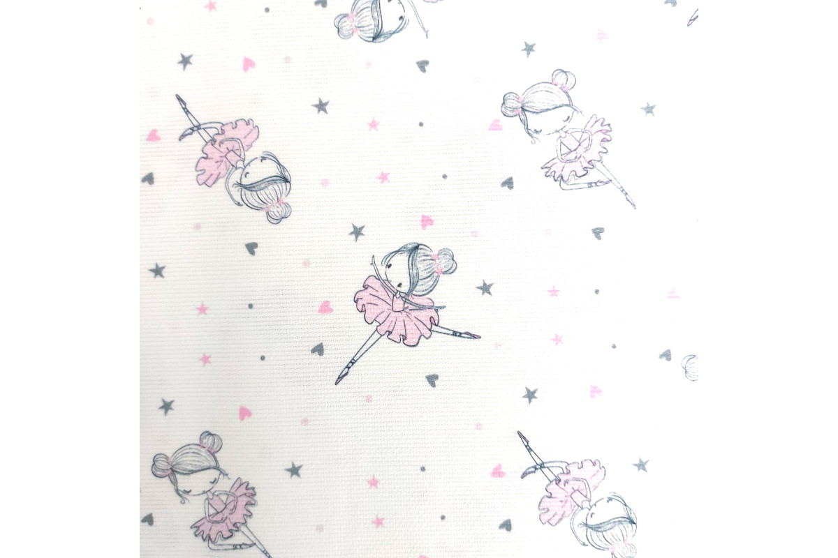 Dancers Piquet Cotton Fabric