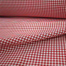 Tessuto Quadri Piccoli - Rosso Tessuto Quadri Piccoli - Rosso
