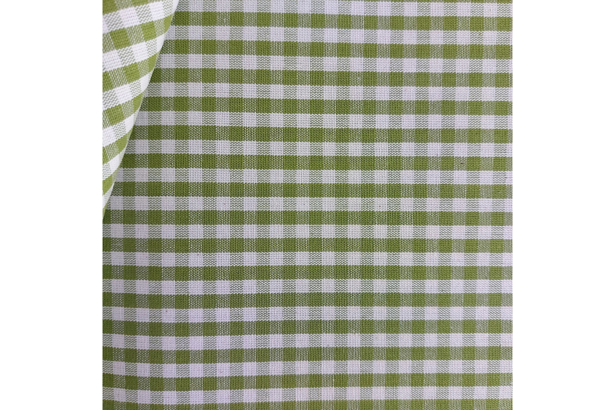 Tejido a Cuadros - Punto Suizo - Ancho 180 cm - Verde Tejido a Cuadros - Punto Suizo - Ancho 180 cm - Verde