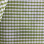 Tessuto Quadretti - Punto Suisse - Altezza 180 cm  - Verde