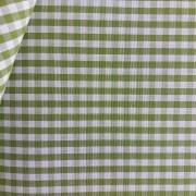 Checkered Fabric - Width 180 cm - Green