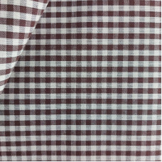Tessuto Quadretti - Punto Suisse - Altezza 180 cm - Moka Tessuto Quadretti - Punto Suisse - Altezza 180 cm - Moka