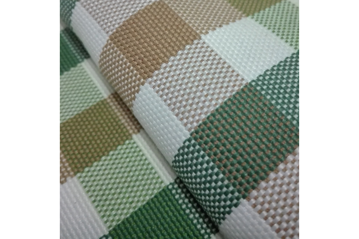 Panama Avalon Checkered Fabric - Width 280 cm Panama Avalon Checkered Fabric - Width 280 cm