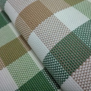 Panama Avalon Checkered Fabric - Width 280 cm