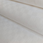 Tessuto Puro Cotone Damina Gloria Bianco - Altezza 180 cm Tessuto Puro Cotone Damina Gloria Bianco - Altezza 180 cm