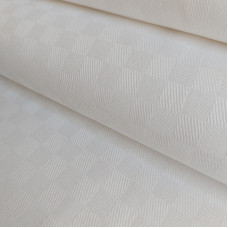 Tessuto Puro Cotone Damina Gloria Bianco - Altezza 180 cm Tessuto Puro Cotone Damina Gloria Bianco - Altezza 180 cm