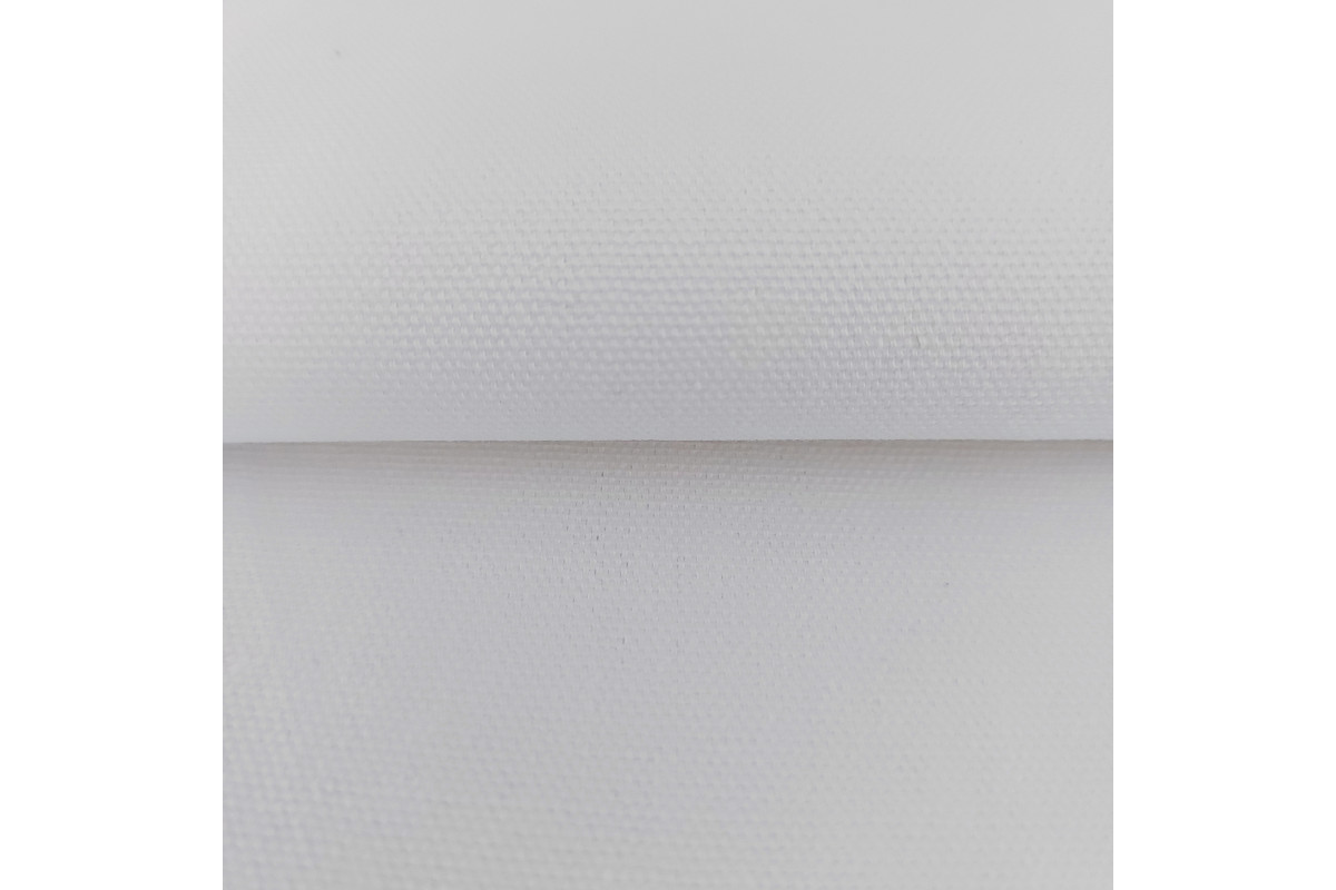 Panama Hemingway Fabric - White Color