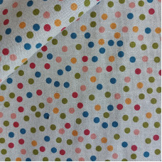Tela Panama Blossom Lunares - Ancho 280 cm