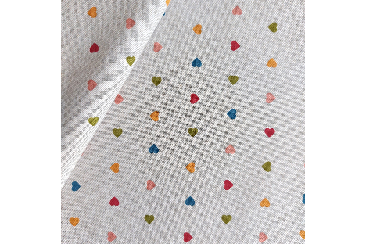 Panama Blossom Colored Hearts - Width 280 cm Panama Blossom Colored Hearts - Width 280 cm