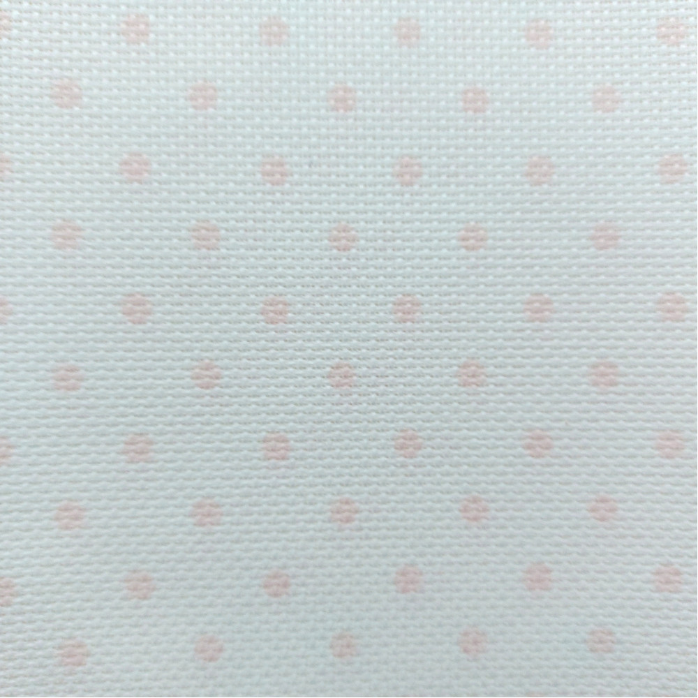 DMC Impressions - Printed Aida - Pink Dots
