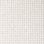 Tela Aida 55  - Altezza 180 cm - Colore Bianco