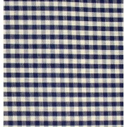 Checkered Fabric - Width 180 cm - Blue