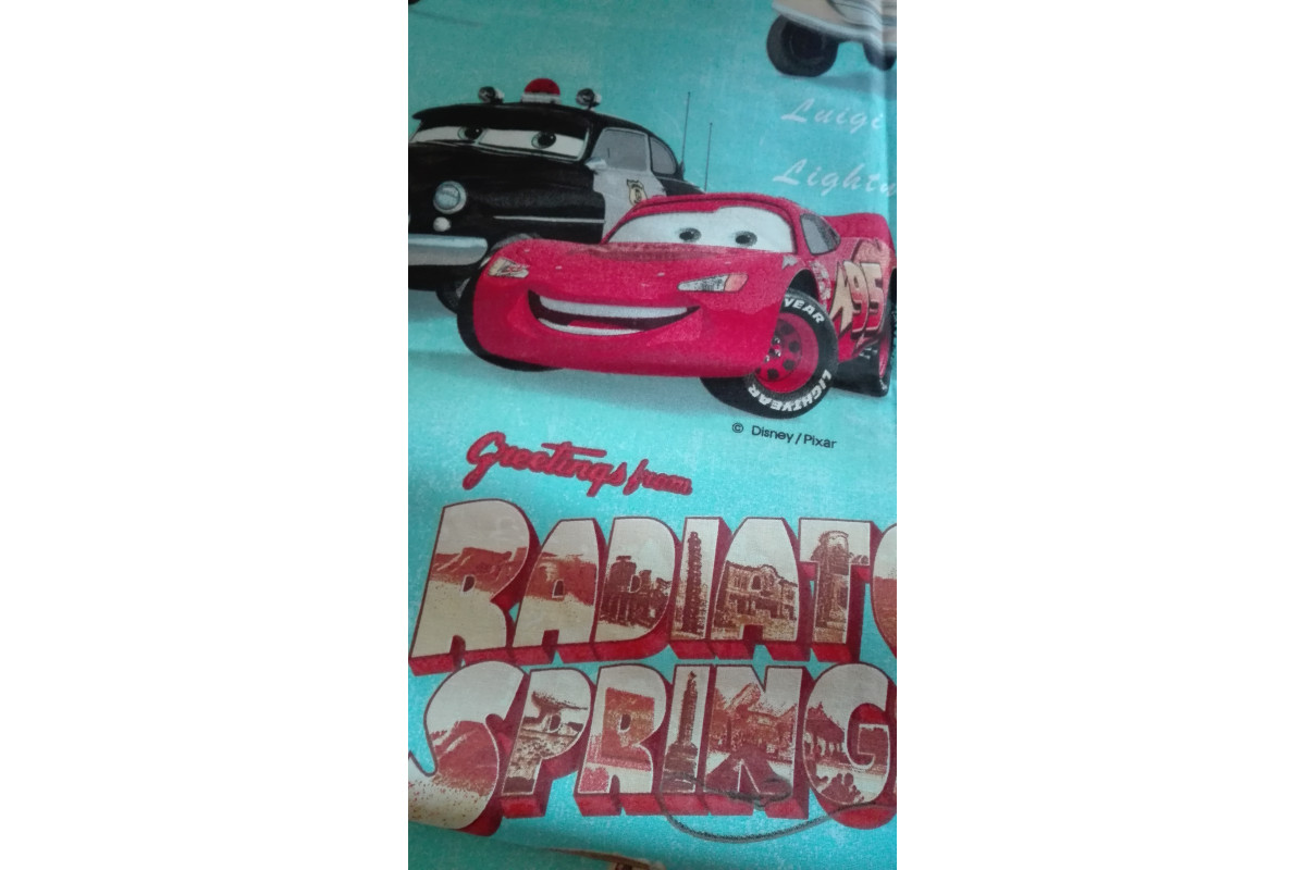 Tela de Patchwork Infantil Disney - Cars Tela de Patchwork Infantil Disney - Cars