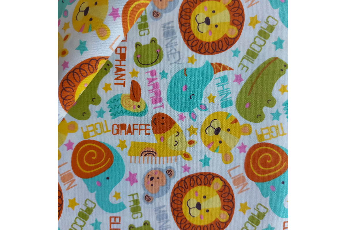 Cotton Fabric - Selva Colorida