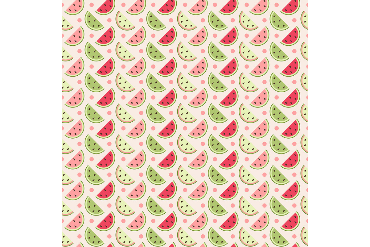 Cotton Fabric - Watermelon