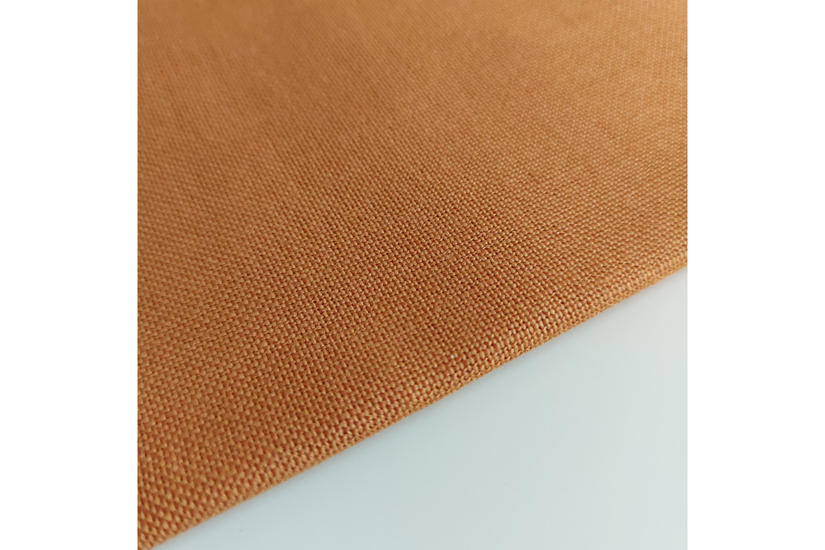 Garda Linen - 180 cm Width - Rust - Var. 485