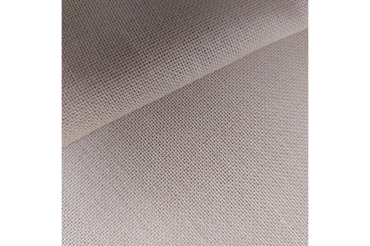 Rustichella Cotton Fabric - Width 180 cm - Ecru