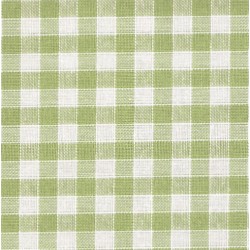 Rustichella Checkered Fabric 1x1 cm - Width 180 cm - Green Apple Color 334