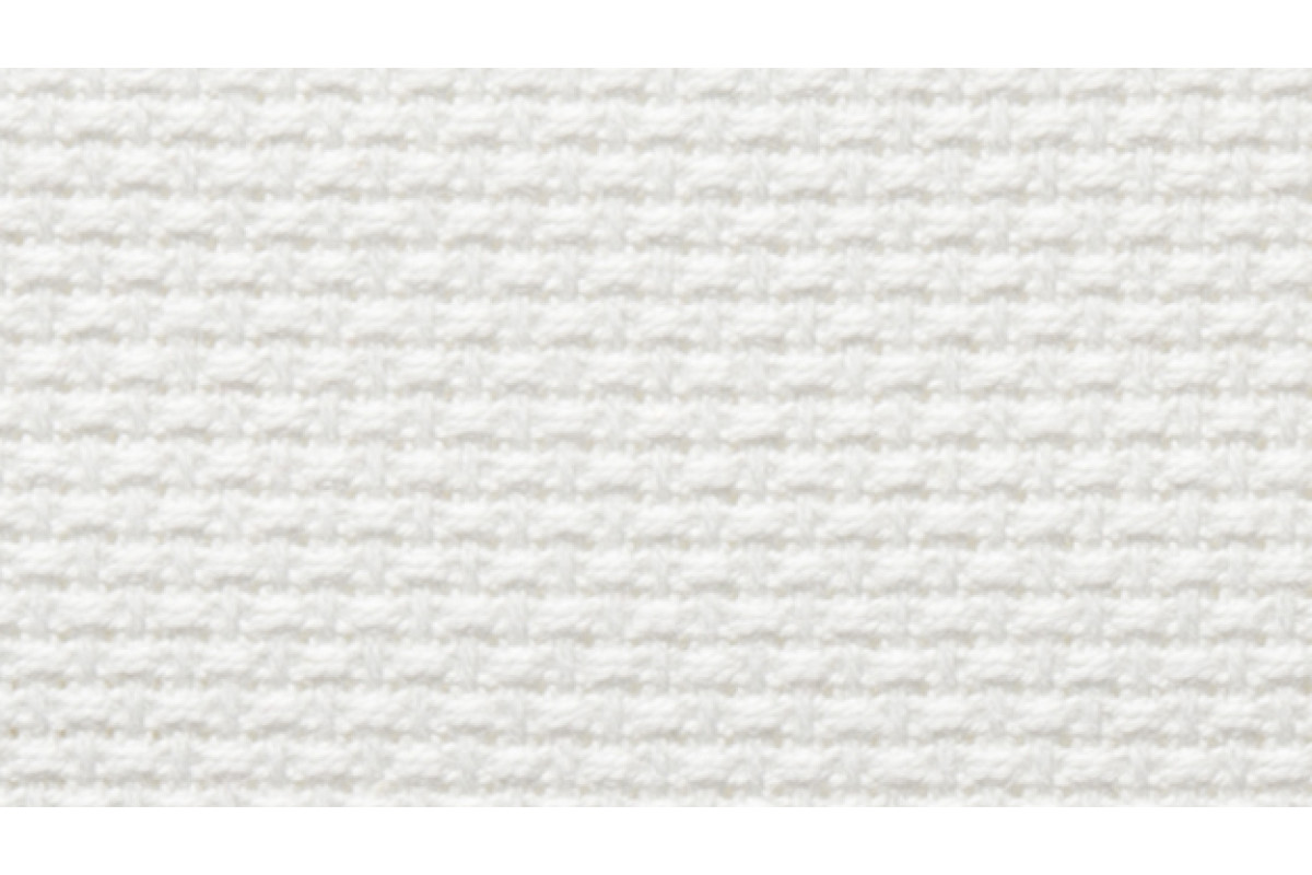 Canovaccio 50 - Puro Cotone - Altezza 180 cm - Bianco