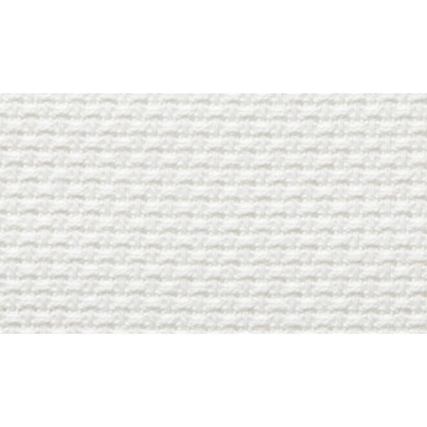 Canovaccio 50 - Puro Cotone - Altezza 180 cm - Bianco