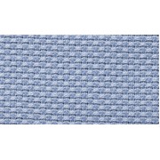 Aida Fabric Pure Cotton - Width 140 cm - Light Blue