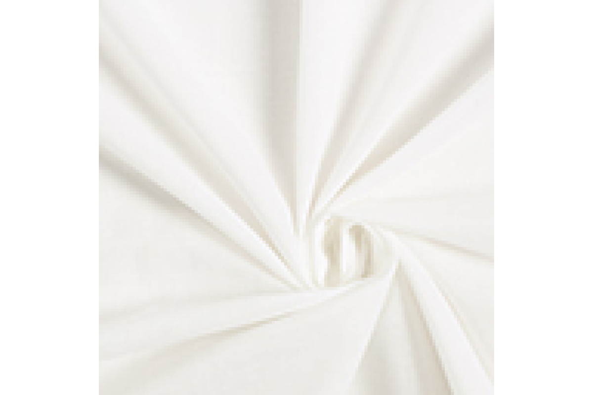 Batista Cotton Fabric - Width 120 cm - Color White Batista Cotton Fabric - Width 120 cm - Color White