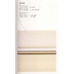 Fratelli Graziano - Lino Emiane - Colore Crema - Altezza 180 cm
