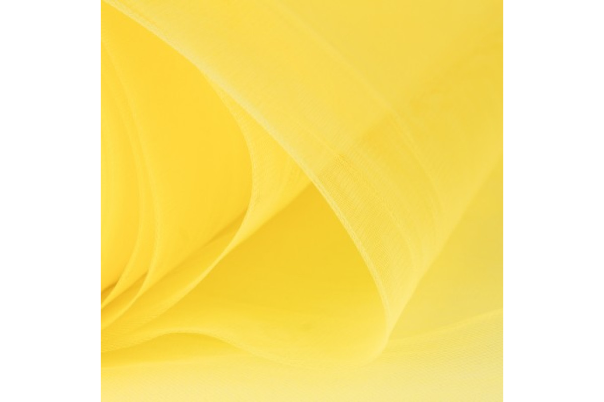 Tessuto Tulle Giallo - Altezza 300 cm