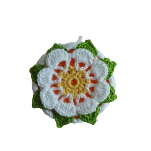 Crochet Flower Perfume Bag