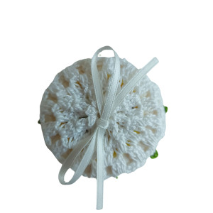 Crochet Flower Perfume Bag