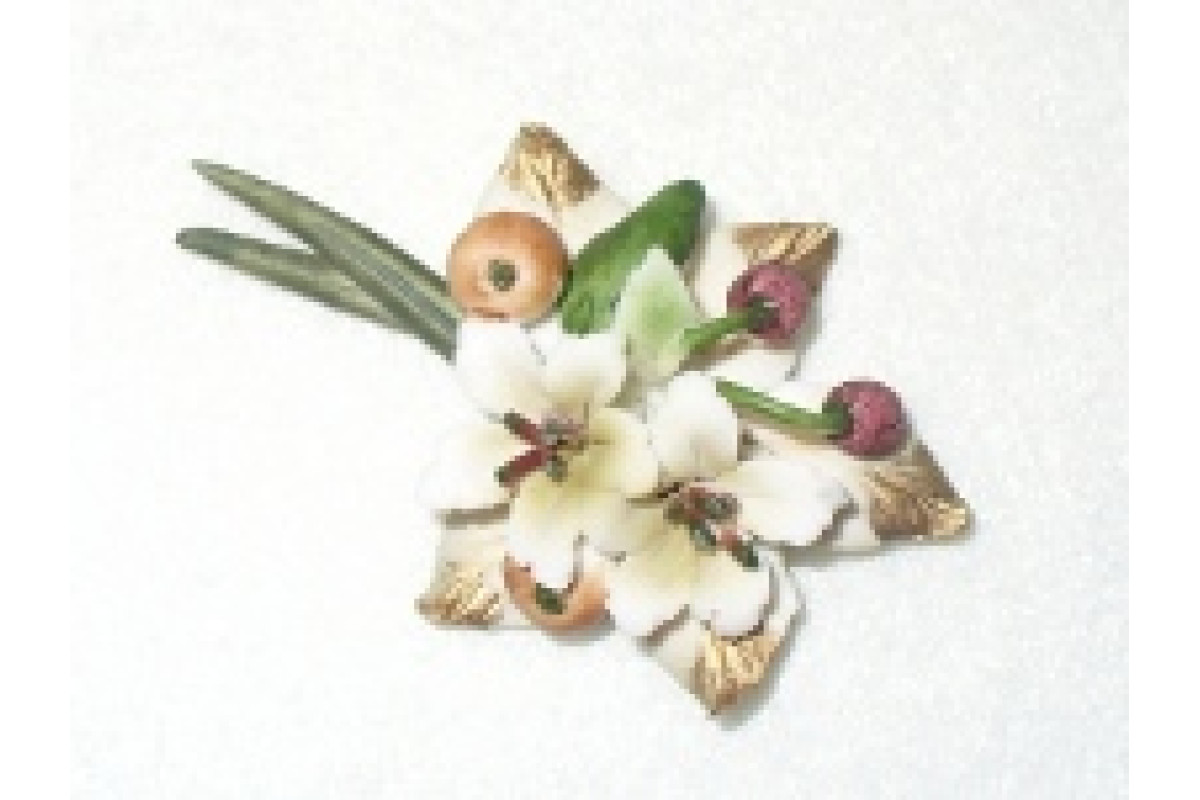 Ramo de Flores de Porcelana