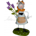 Decoraciones de Pascua - Vaca de Estaño Decoraciones de Pascua - Vaca de Estaño