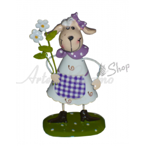 Easter Decorations - Tin Sheep